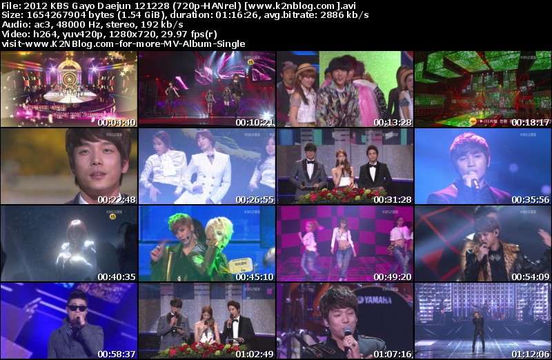 [Show] 2012 KBS Gayo Daejun 121228 [HD 720p]